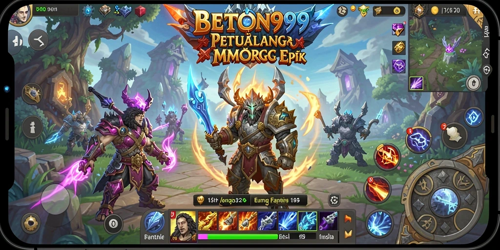 Tampilan menarik dari gameplay BETON999 dengan aksi seru dan interaksi pemain.
