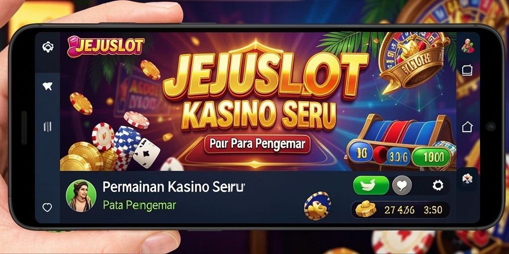Tampilan gameplay seru dan fitur bonus JEJUSLOT.