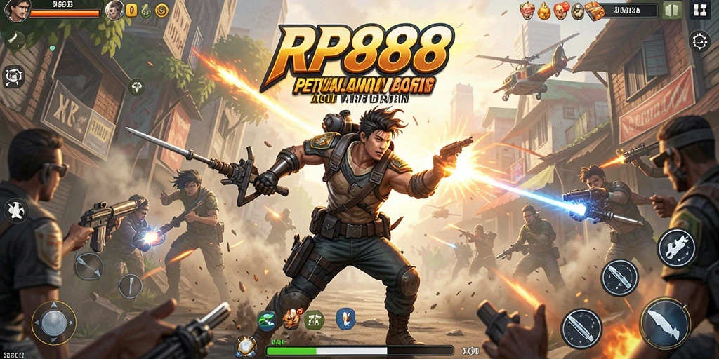 Tampilan gameplay yang menegangkan dan mendebarkan dari RP888.