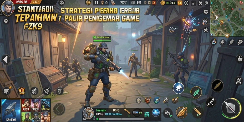 Tampilan gameplay ZK9 yang seru dan penuh strategi.